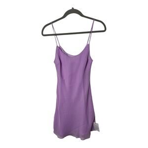 ASOS Lilac Slip Mini Dress